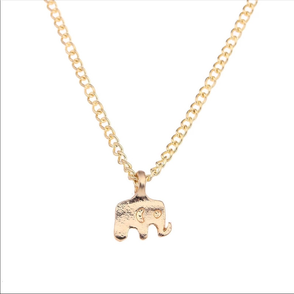 Elephant necklace with inspirational card - Picture 2 of 2